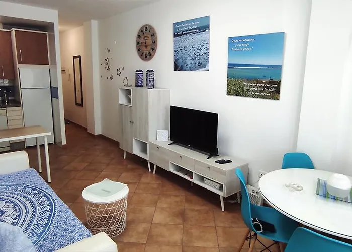 公寓 Primera Linea De Playa, Piscina, Parking *